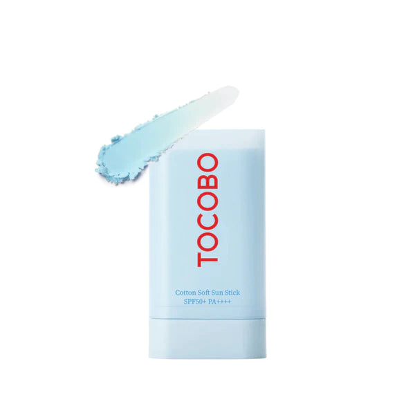 TOCOBO Cotton Soft Sun Stick SPF50+ PA++++ - SPF pieštukas apsaugai nuo saulės