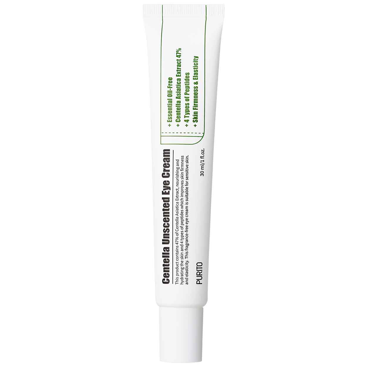 PURITO Centella Unscented Eye Cream paakių kremas, 30 ml